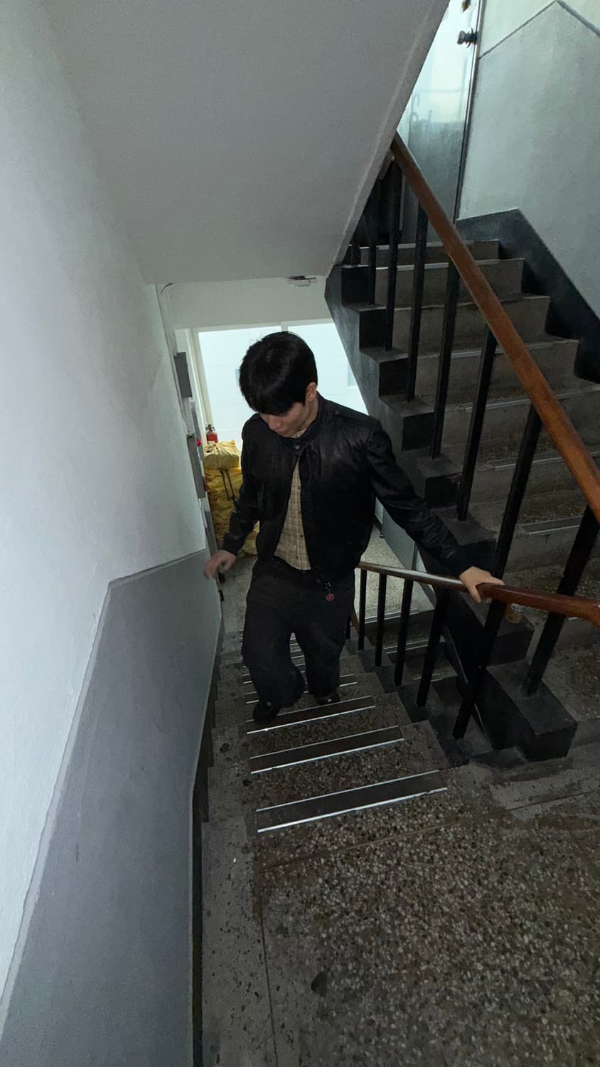 빈티지 레더자켓 안감 퍼 탈부착 L 상품이미지2