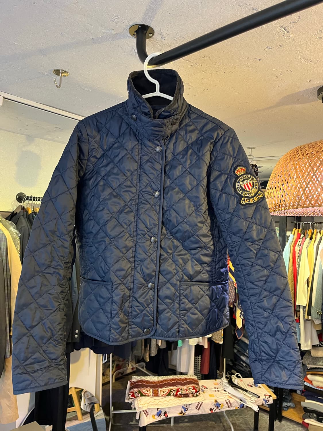 폴로 진스 퀼팅 자켓 상품이미지7