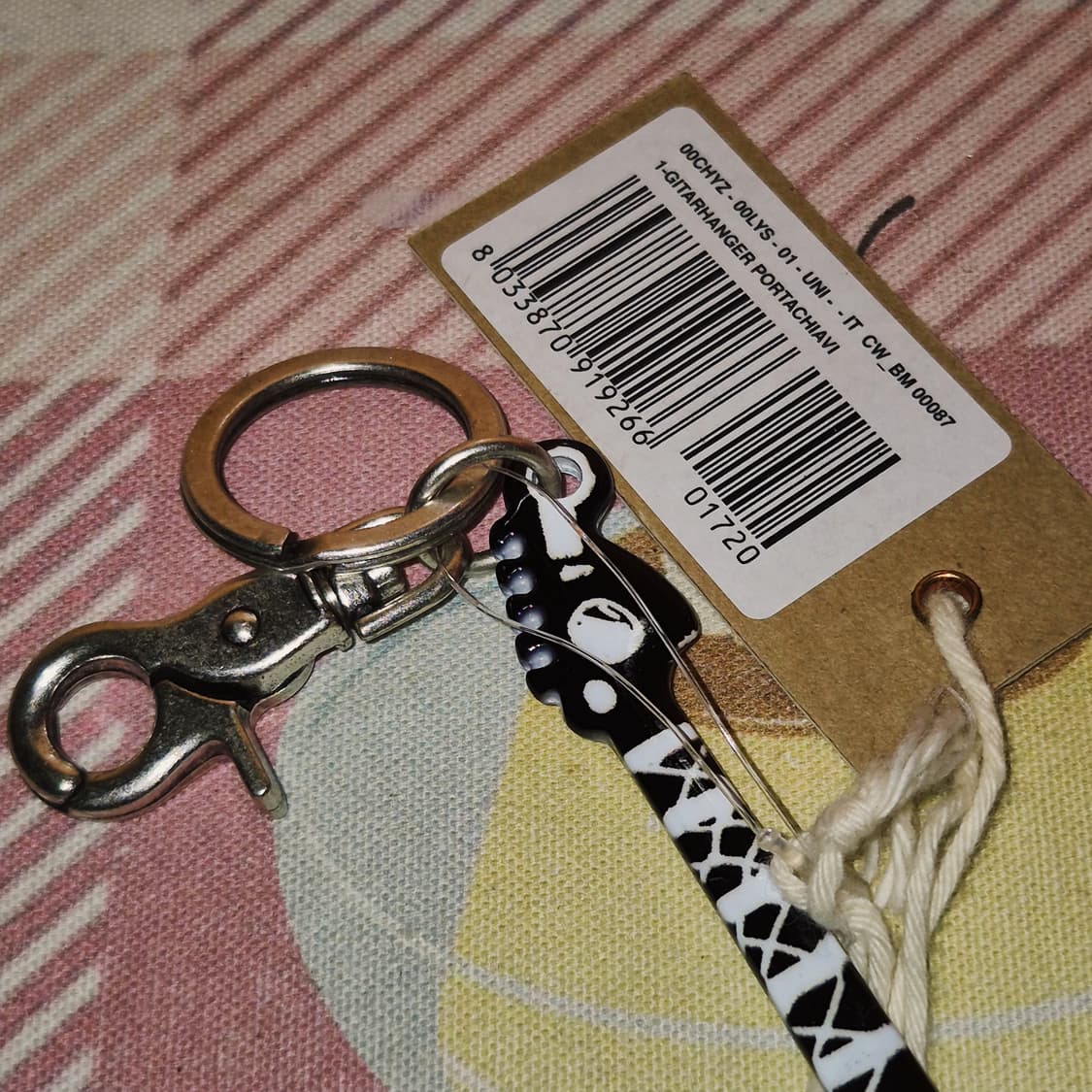 00s 디젤 레트로 그래피티 메탈 기타 빅 키링 상품이미지9