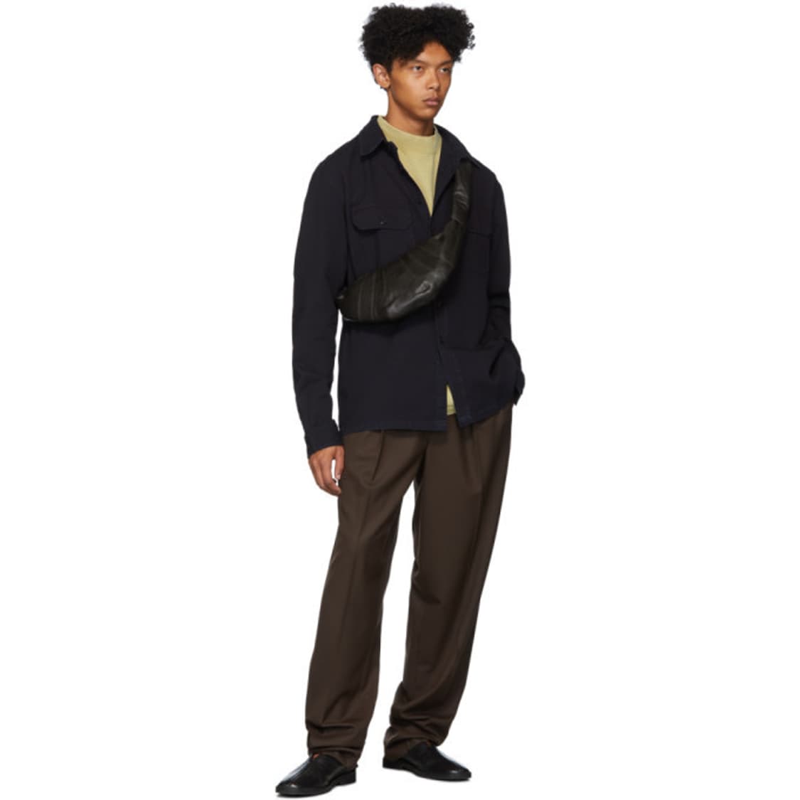 (L) 르메르 인디고 밀리터리 셔츠 상품이미지2