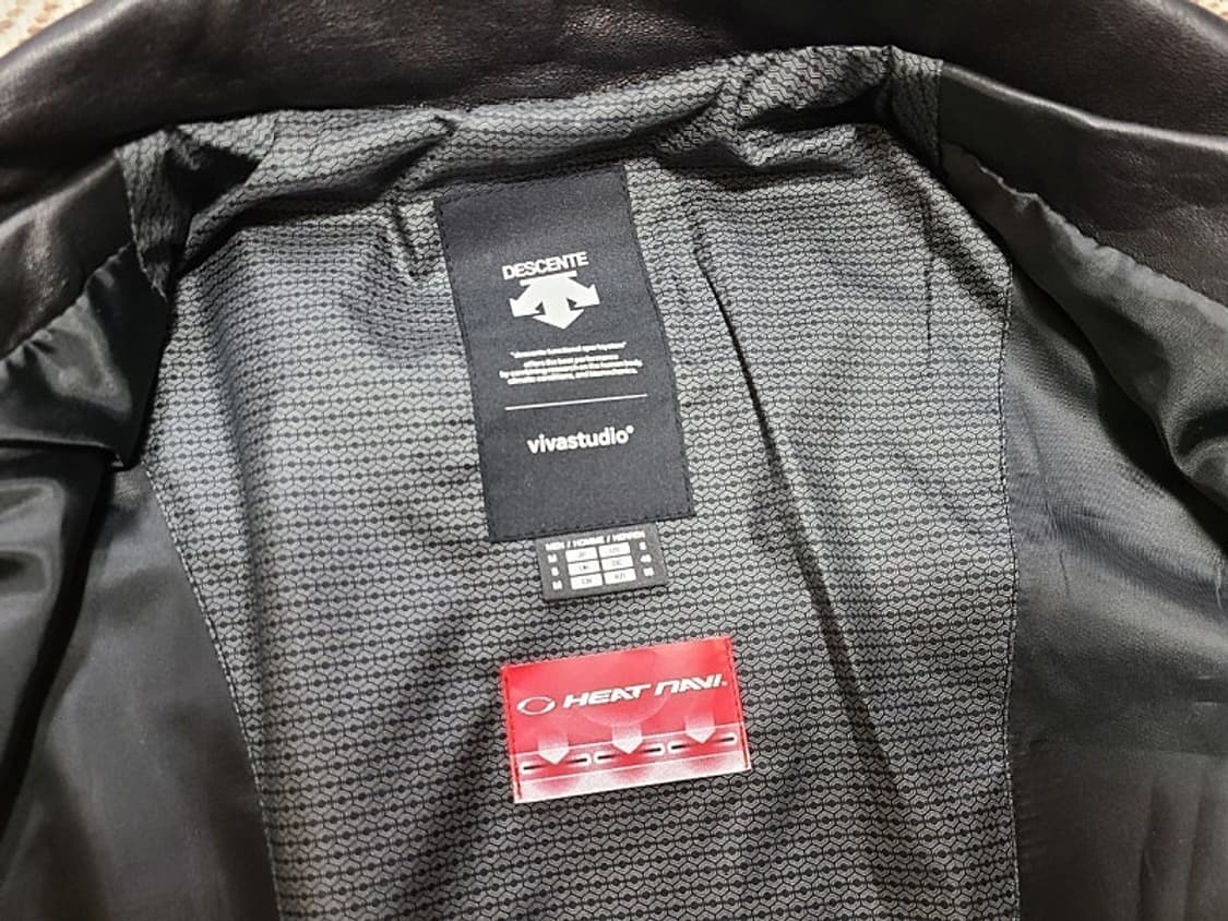 데상트 양가죽 자켓 상품이미지3