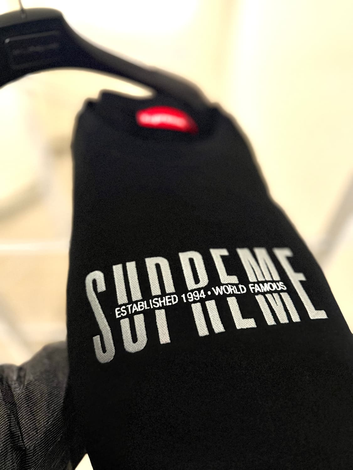 슈프림 [민트급.정품] 박스로고 맨투맨 (시세 52만)L(100-105) 상품이미지3