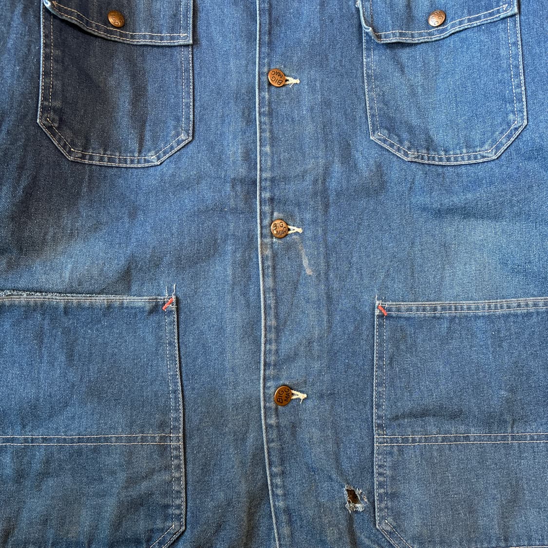 90s Big Mac chore denim jacket  상품이미지4