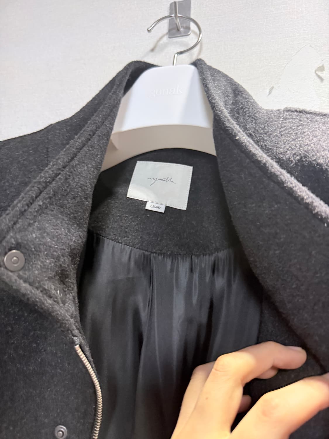 24FW 유스 밀리터리 코트 상태 최상 L사이즈 상품이미지4