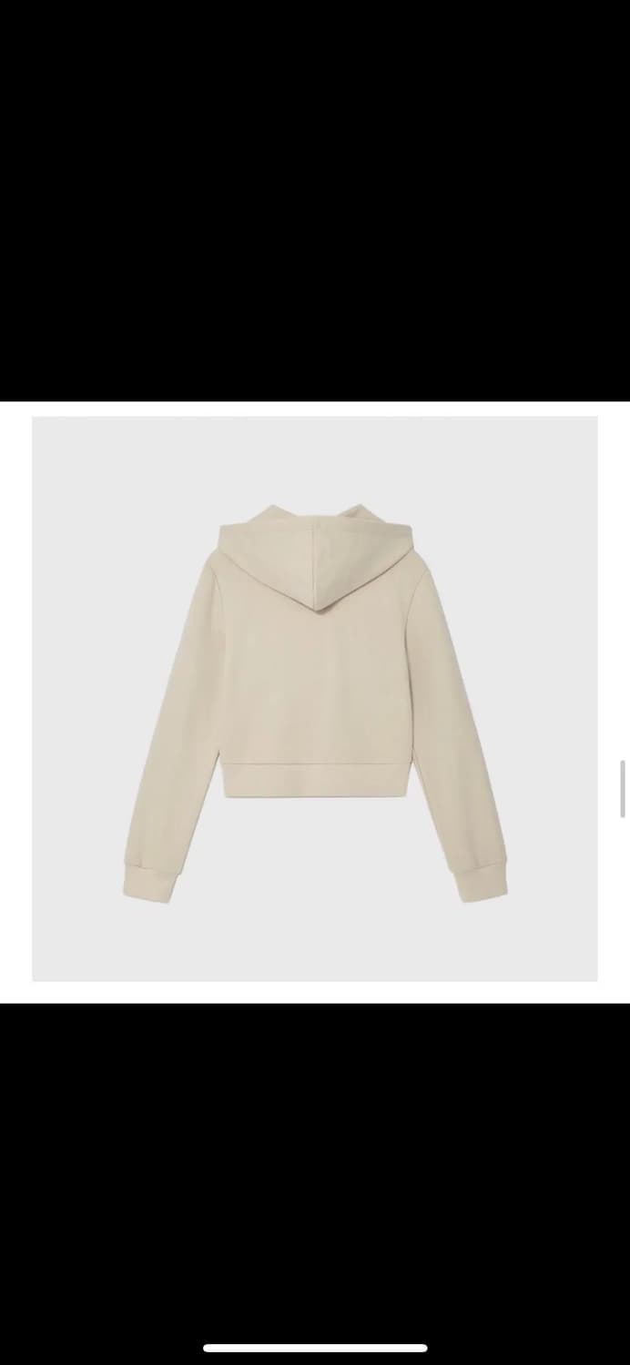 글로니 JORDAN CROP 집업후디, 팬츠 셋업 - 에크루 상품이미지2