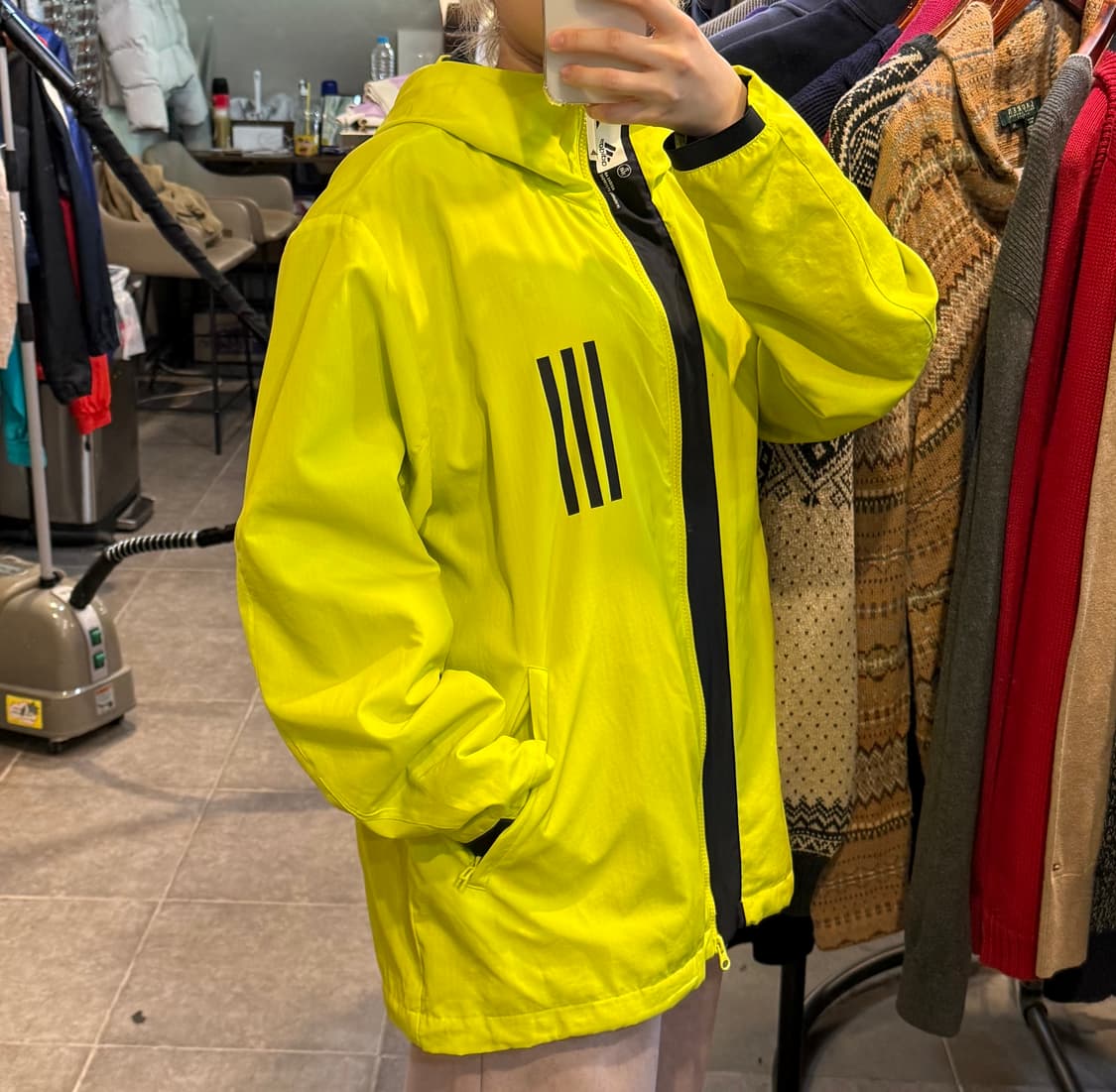 [NO.9] 아디다스 윈드브레이커 플리스 안감 바람막이 상품이미지2