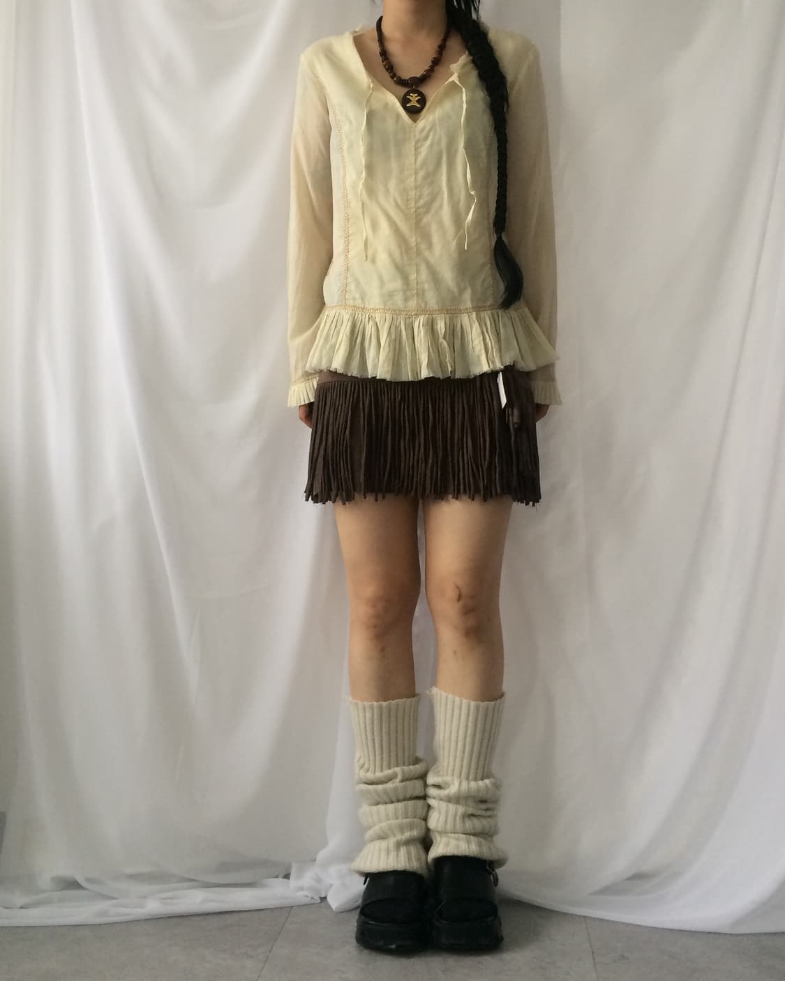 Stitch point blouse 상품이미지7