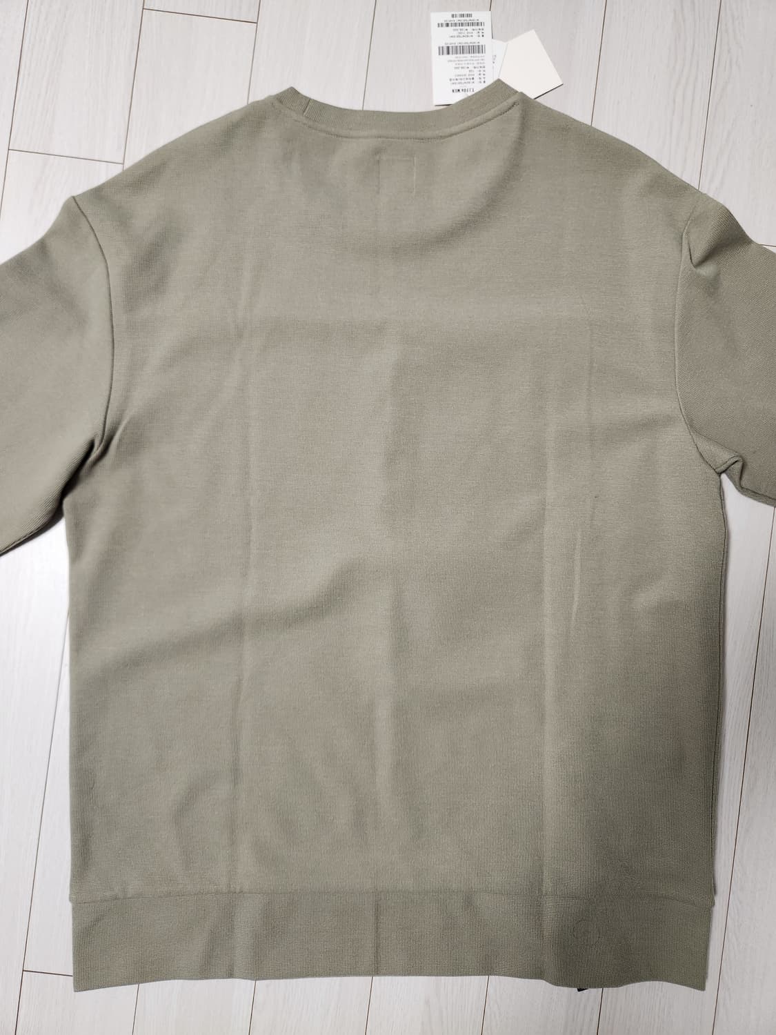 택 새상품)T.I FOR MEN 레터링 프린트 스웨트셔츠 사이즈105xl 상품이미지6