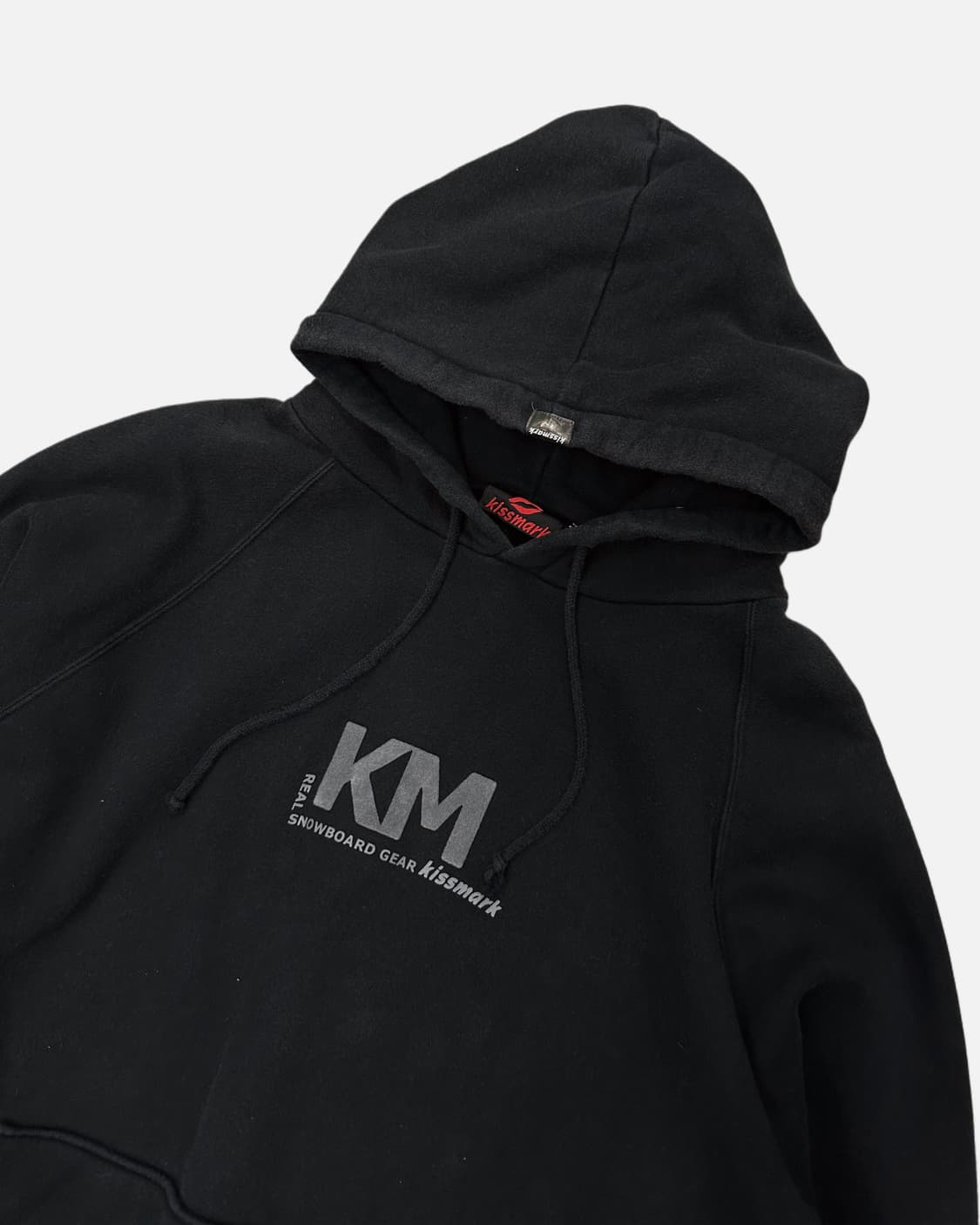KISSMARK logo raglan hood t-shirt 상품이미지2
