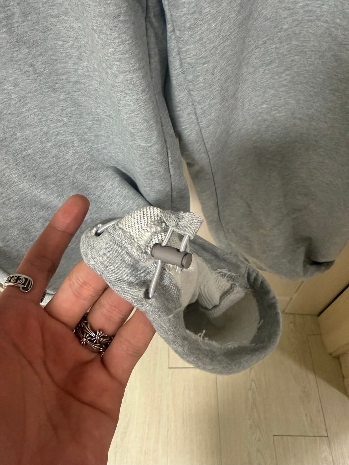 (4)프로젝트지알 레이어드 스웻팬츠 상품이미지4