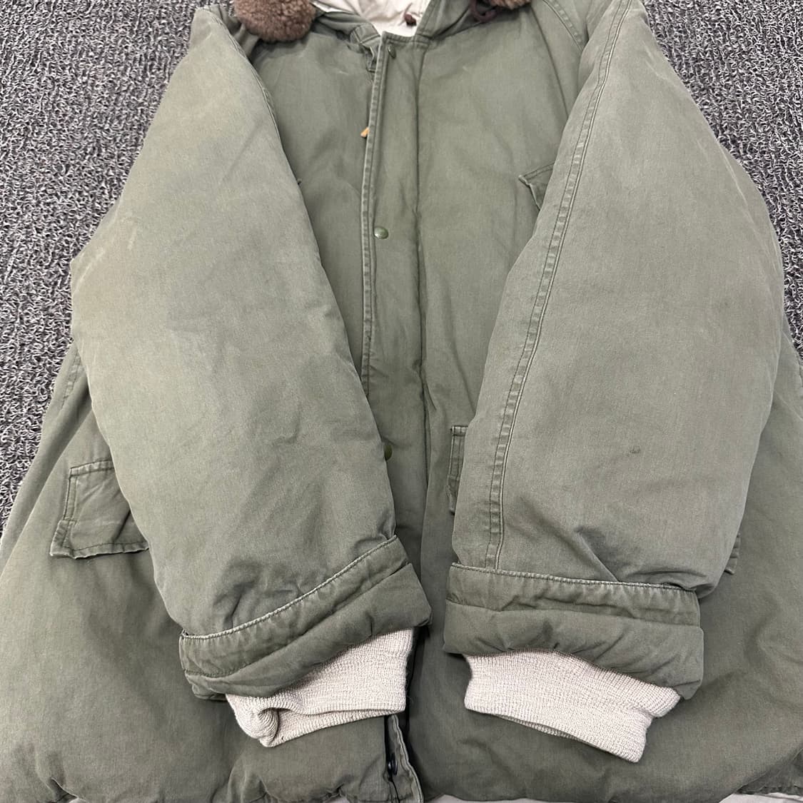 POLO 폴로 랄프로렌 밀리터리 다운 야상 점퍼 파카 L 상품이미지4