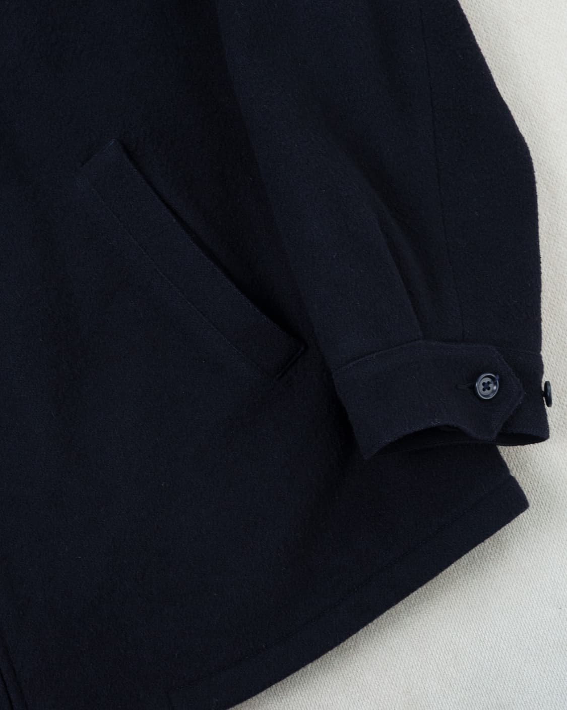 (M) 빈티지 폴로 울 블루종 자켓 상품이미지4