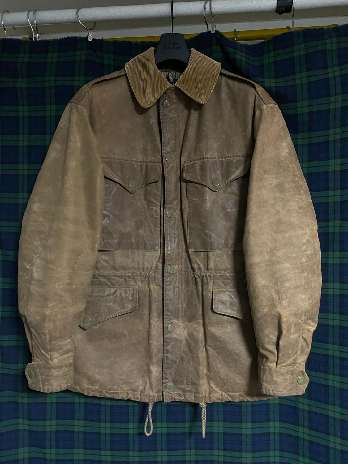 [명작] RRL Collins oilcloth jacket 왁스 자켓 상품이미지2
