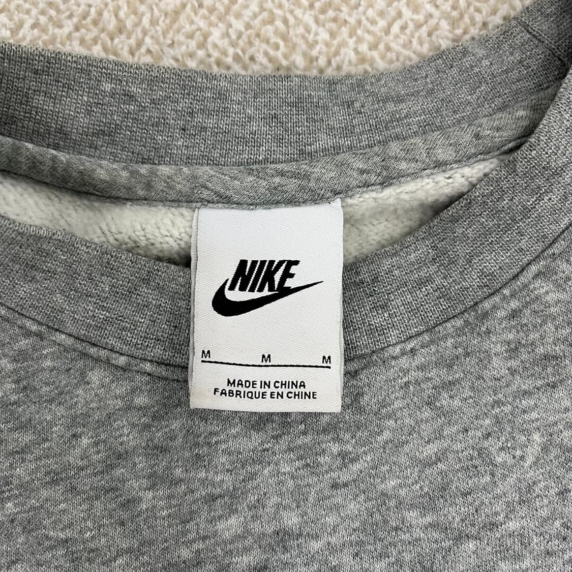[M] 나이키 스몰로고 기모 맨투맨 스웻셔츠 0115M1 상품이미지2