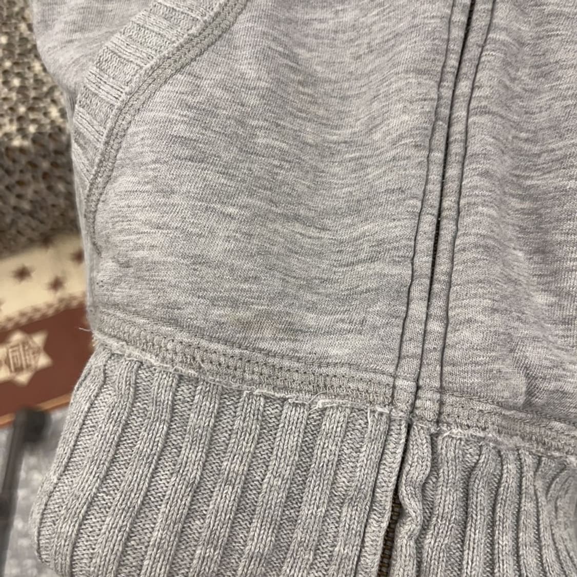 타미힐피거 빈티지 폭닥 슬림 양털 후드 집업 M C09146 상품이미지7