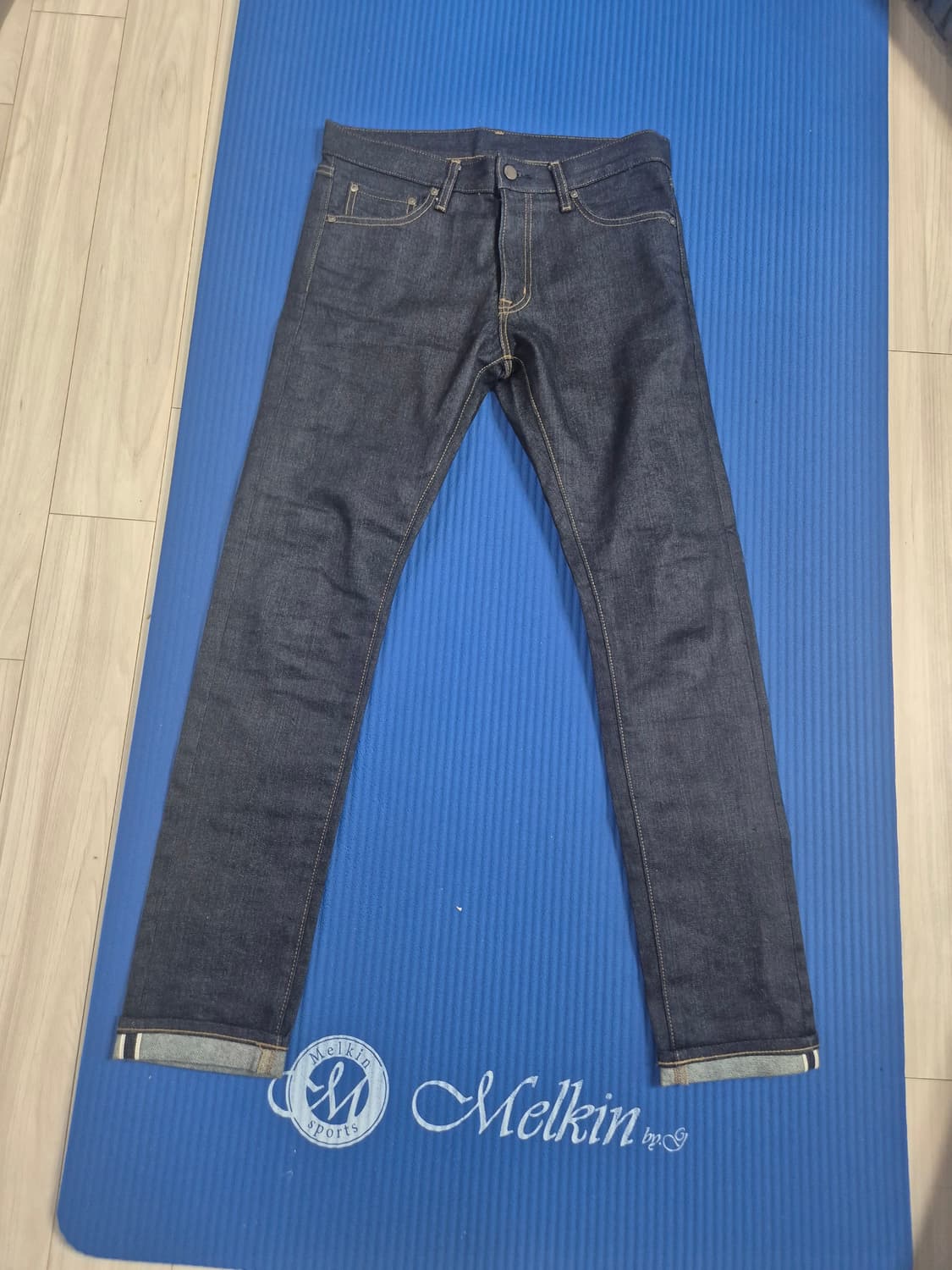 유니클로 셀비지 데님 31인치 (새상품급) 상품이미지1