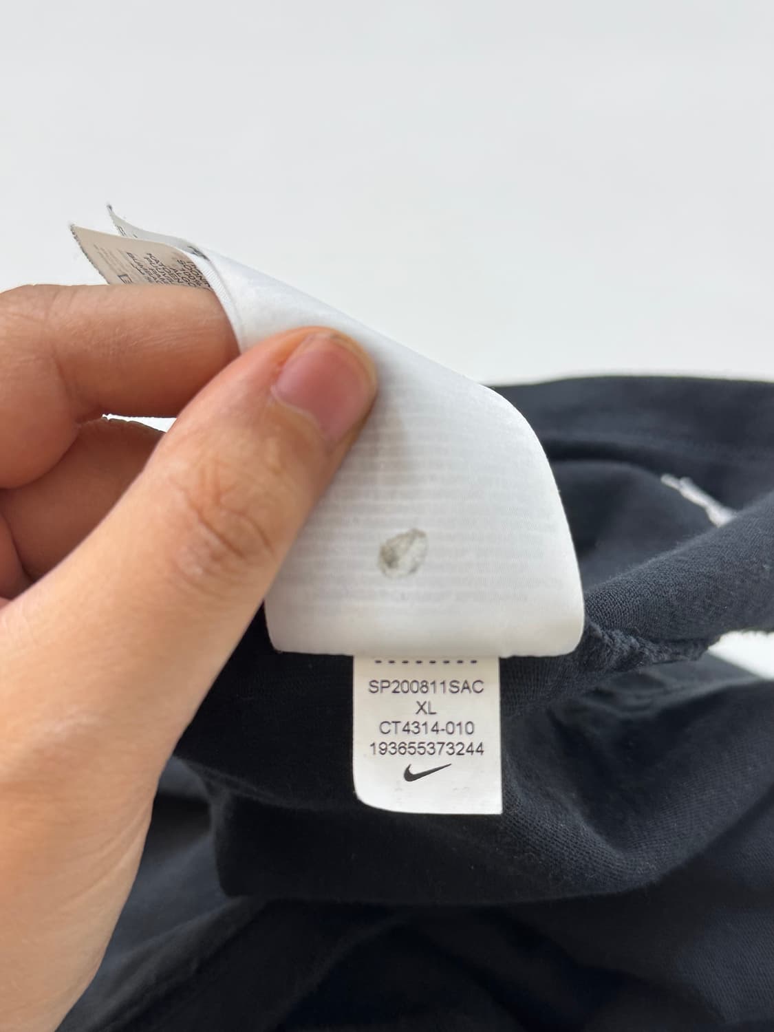 나이키 x 스투시 NRG BR 롱슬리브 니트 탑 블랙색상 상품이미지9