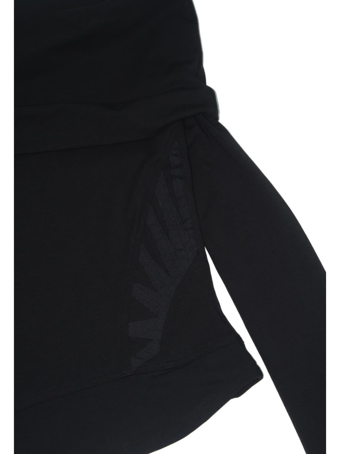 TAAE Ribbon Ribbed Off-shouler top 001 상품이미지3