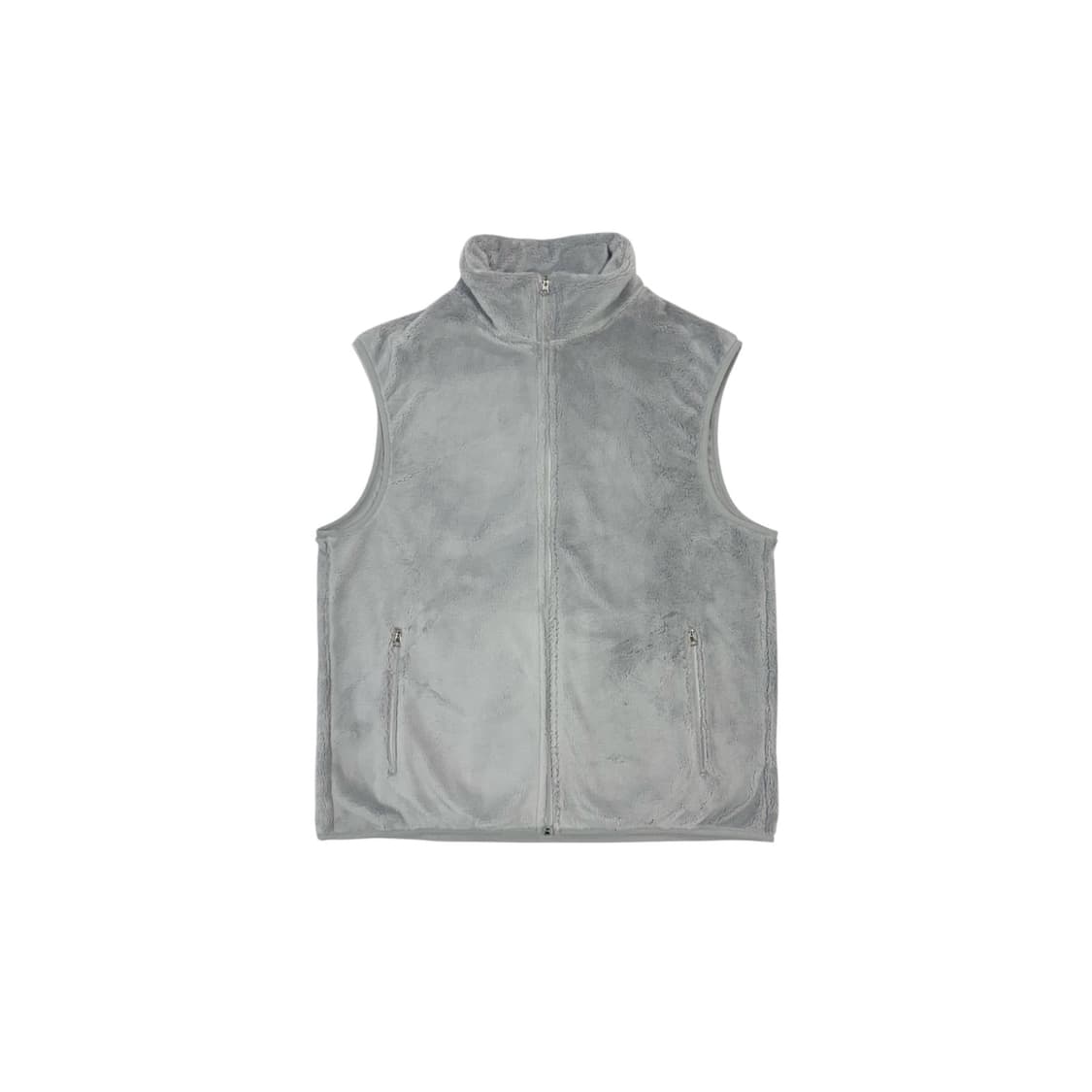 25-004 FLEECE BOA VEST (LIGHT GREY) 상품이미지1