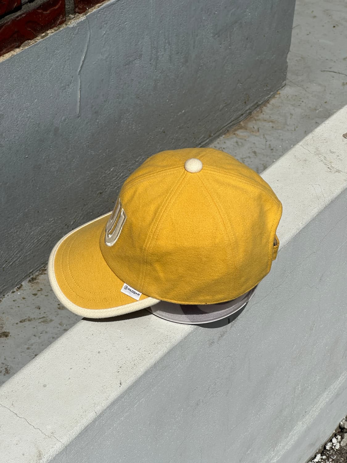 [F] MU sport 엠유스포츠 옐로우 볼캡 모자 상품이미지3