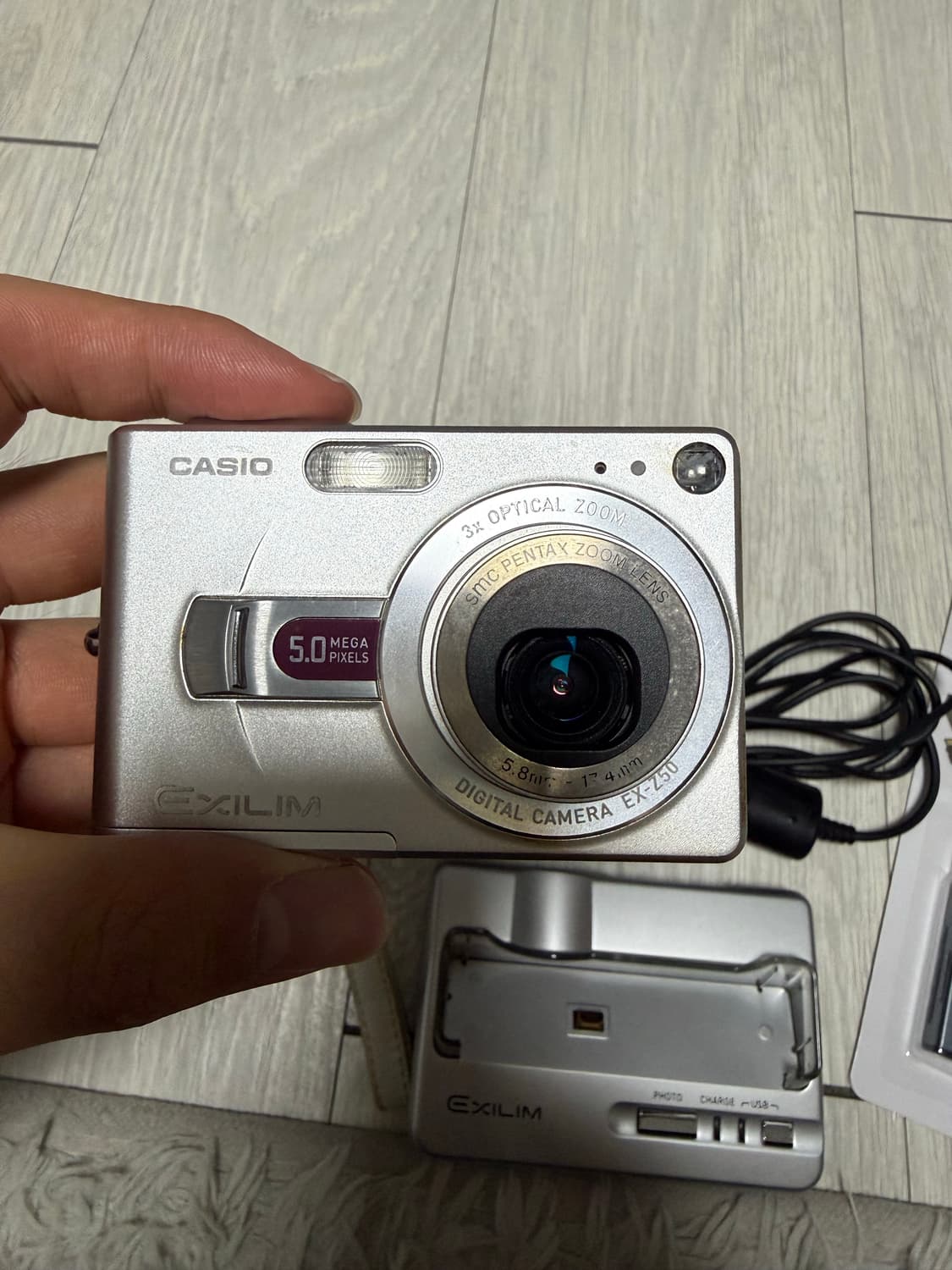 (르세라핌 사쿠라 디카) 카시오 엑슬림 ex-z50 exilim 카메라 상품이미지2