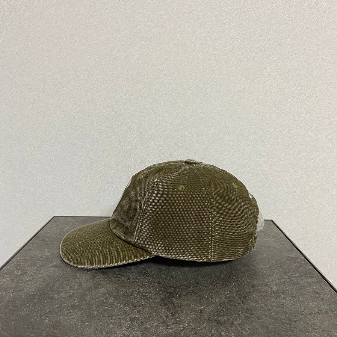 (OS) 슈프림 S로고 볼캡 모자 워시드 올리브 상품이미지2