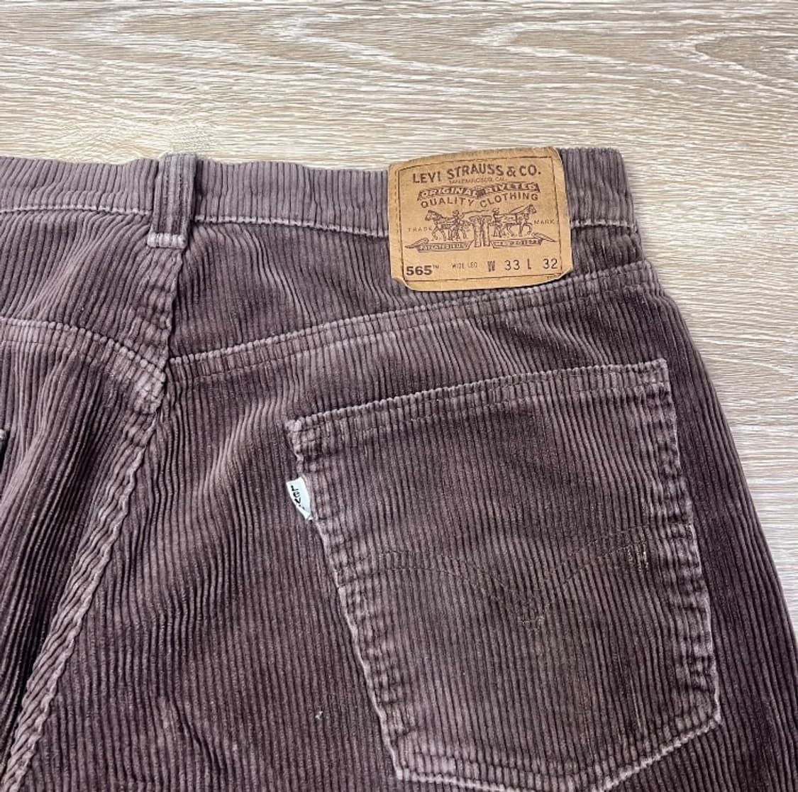 90s 리바이스 565 코듀로이 미제 상품이미지5