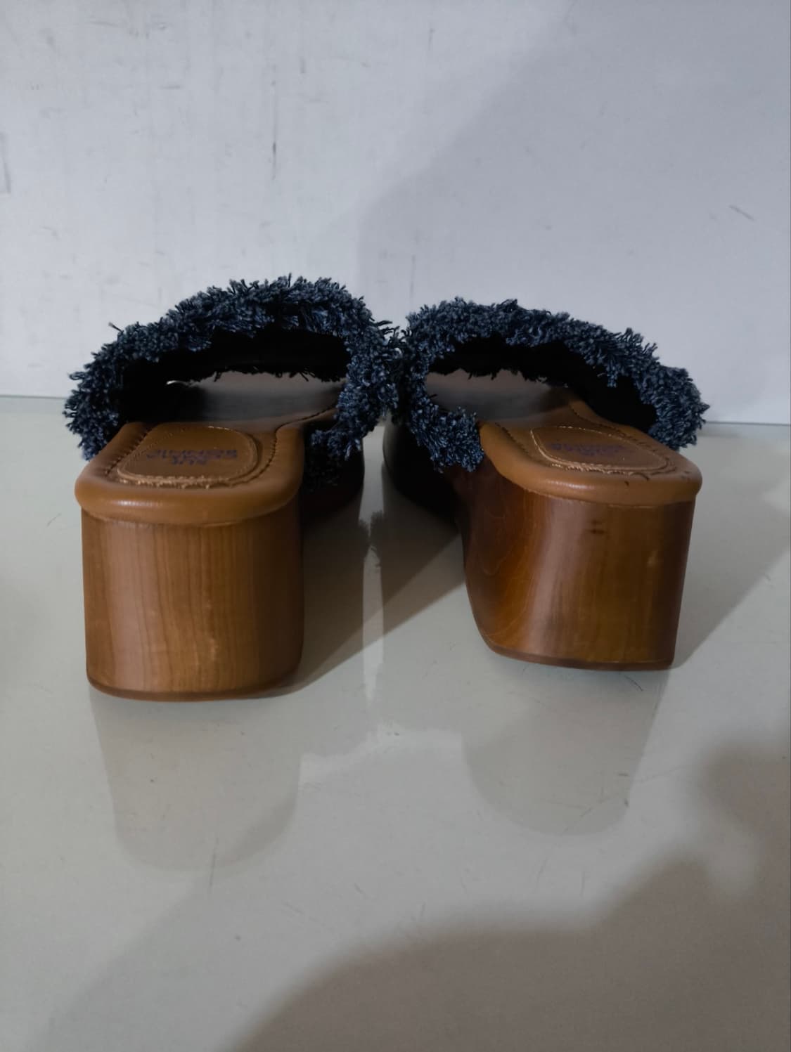 36 230mm 슈콤마보니 데님 슬리퍼 상품이미지7