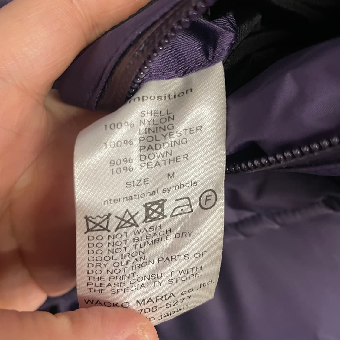 와코마리아 푸퍼 다운패딩점퍼 상품이미지10