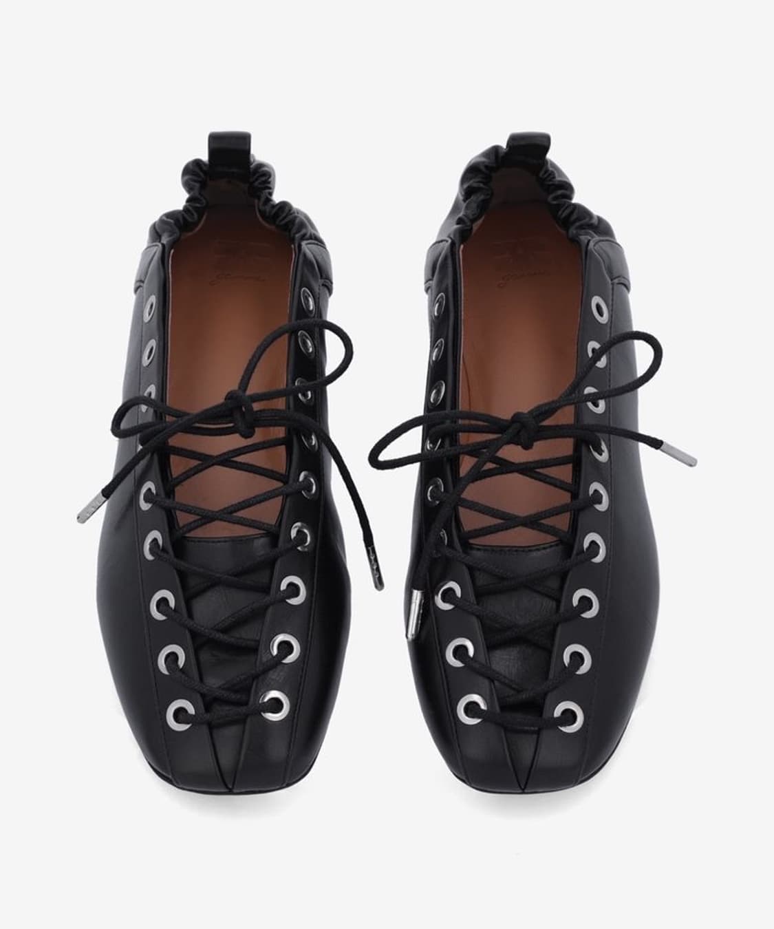 GANNI 가니 블랙 플랫 슈즈 상품이미지2