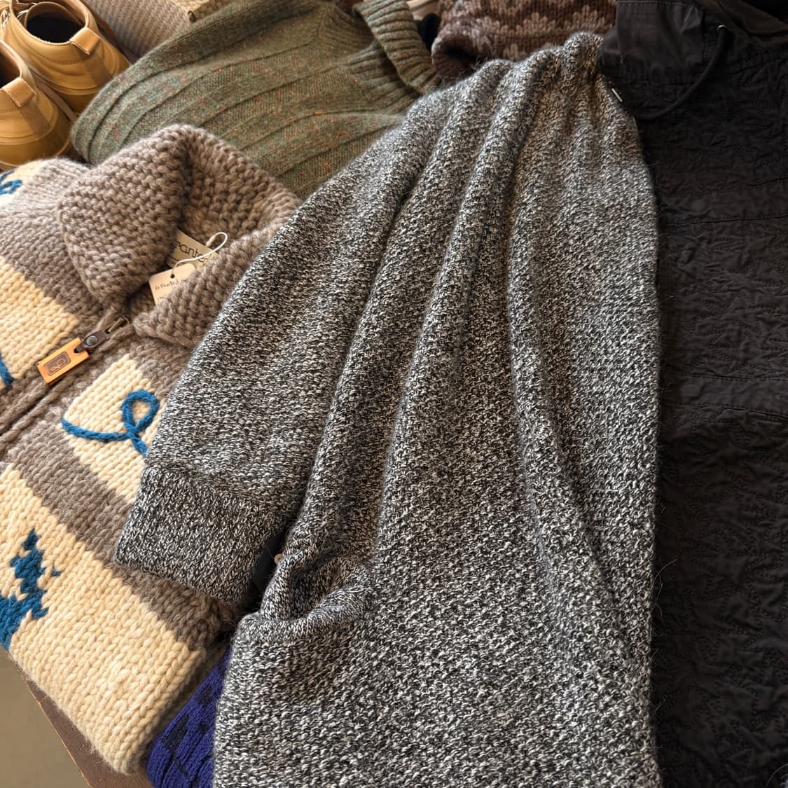 메종 스카치 BY 스카치앤소다 앙고라 혼방 탈부착 후드 코트 상품이미지2