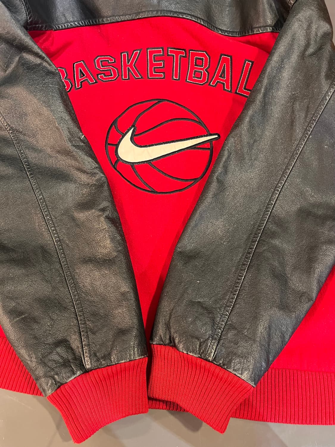 90년대 나이키 고려대학교 바시티 자켓 (한국제) 상품이미지10