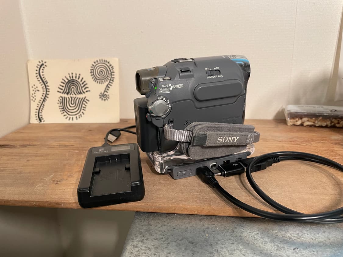 소니 DCR-HC42 빈티지 캠코더 상품이미지6