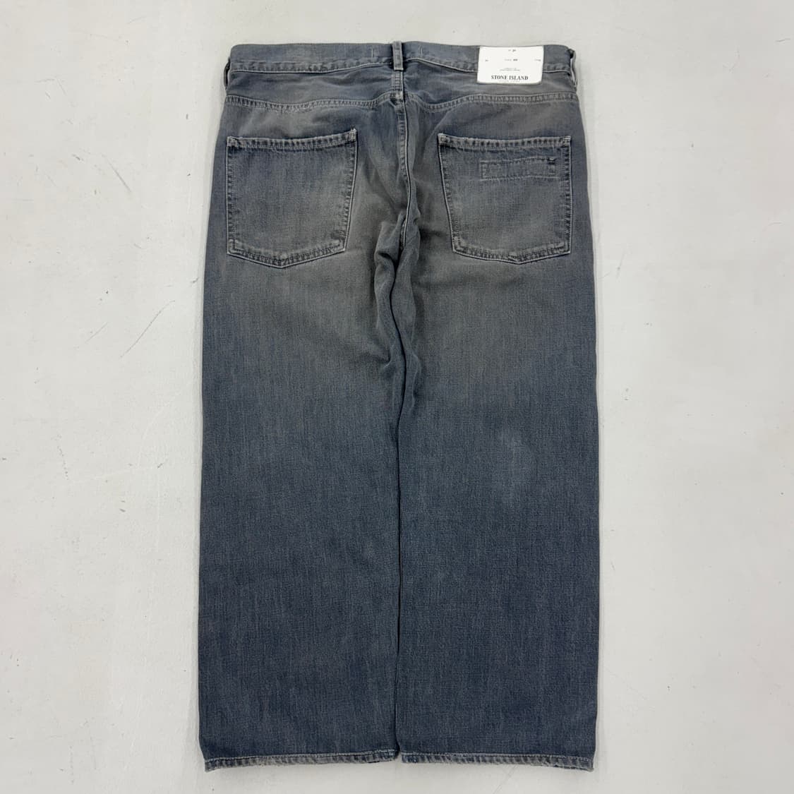 스톤아일랜드 새깅 더블니 데님팬츠 상품이미지3