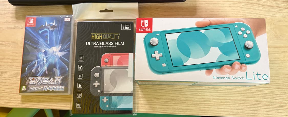 (미개봉) 닌텐도 스위치 라이트+포켓몬스터 브릴리언트 다이아몬드 상품이미지1