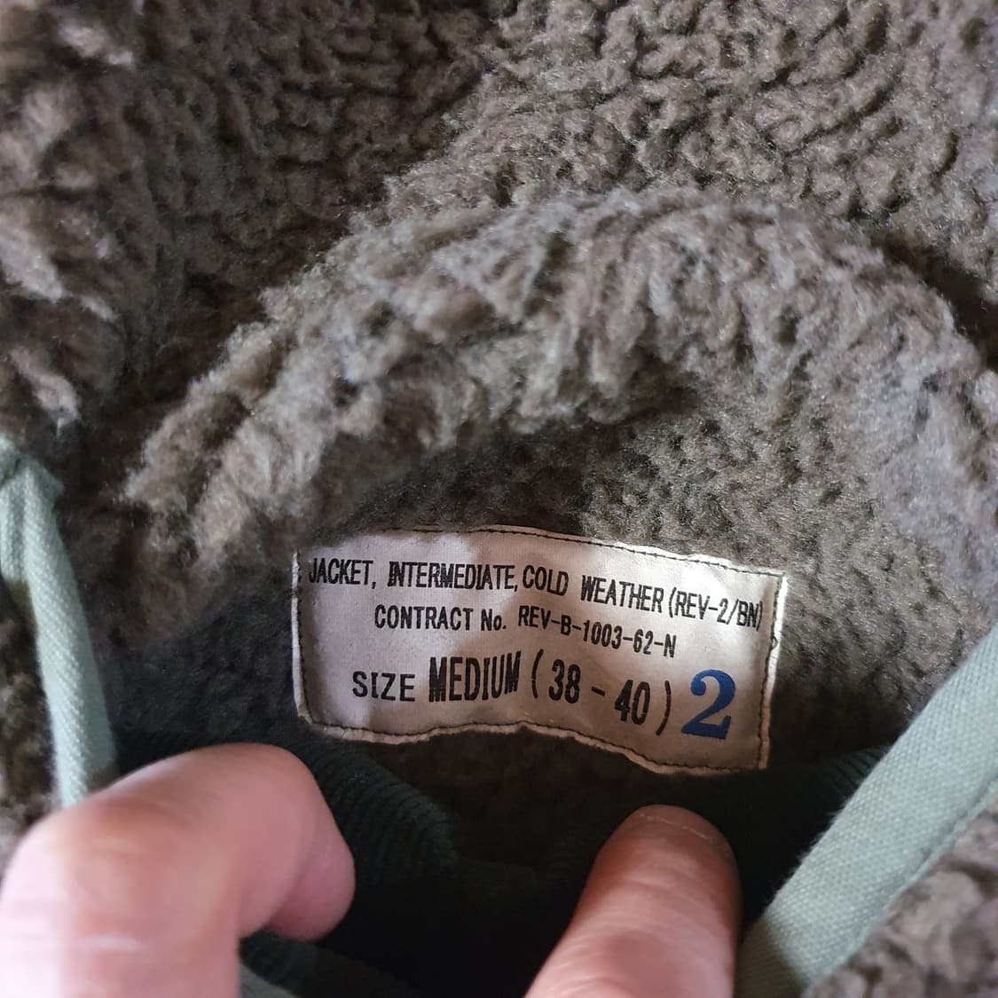 United Carr by Buzz Rickson 리버시블 라이너 XL 상품이미지7