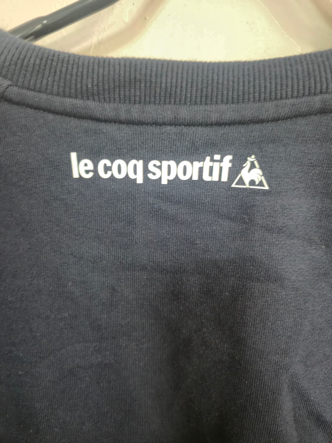 르꼬끄 스포르티브 네이비 맨투맨 티셔츠 상품이미지3