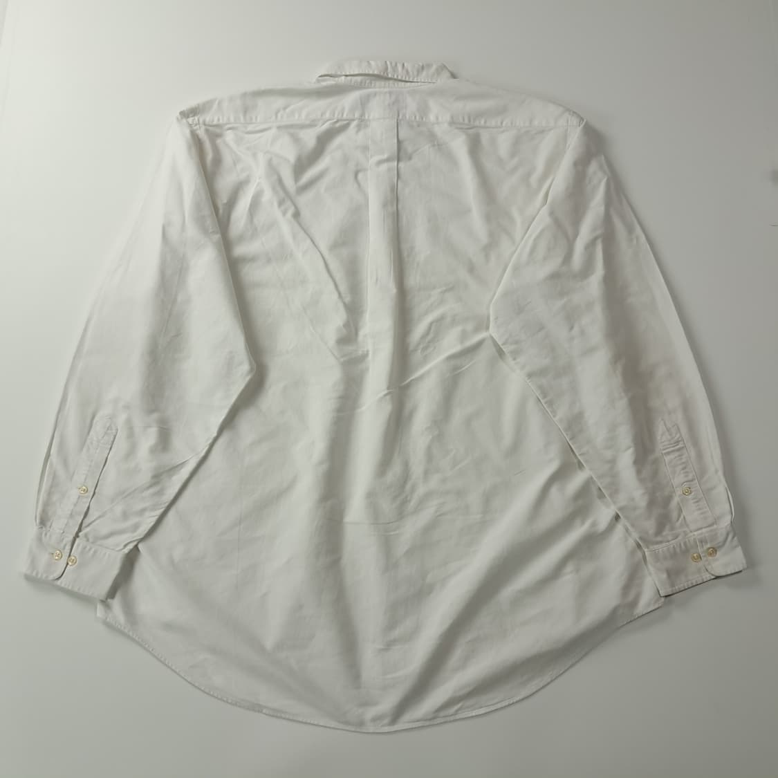 CJ068 2XL 폴로 90s 홍콩판 화이트 셔츠 남방 상품이미지6