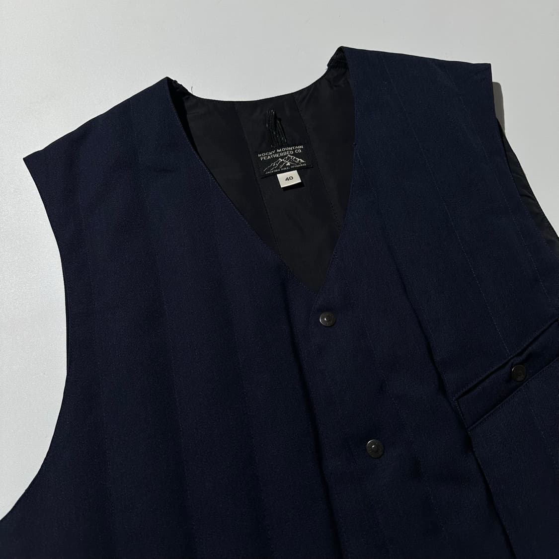 로키 마운틴 페더베드 다운 패딩 베스트 네이비 상품이미지3