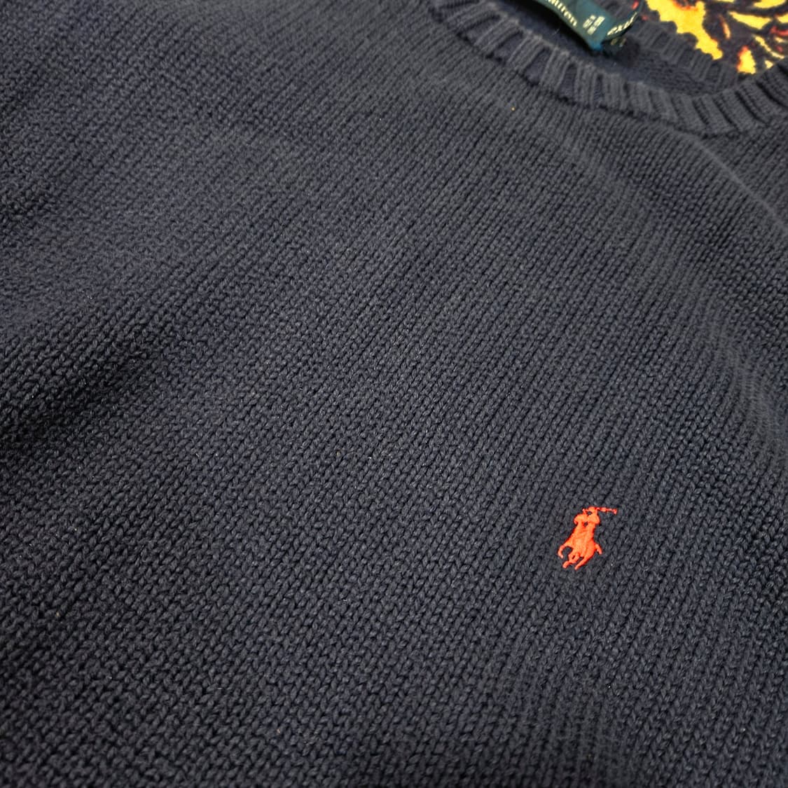 폴로랄프로렌 빈티지 시그니쳐 포니 니트 스웨터 2XL 상품이미지3