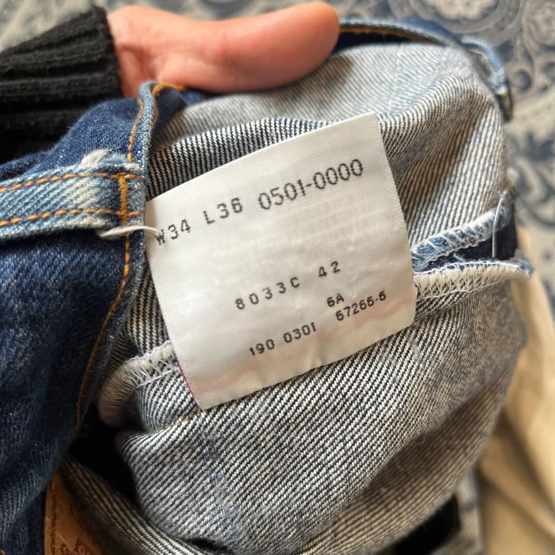 34 리바이스501XX 데님 팬츠/W2252 상품이미지6