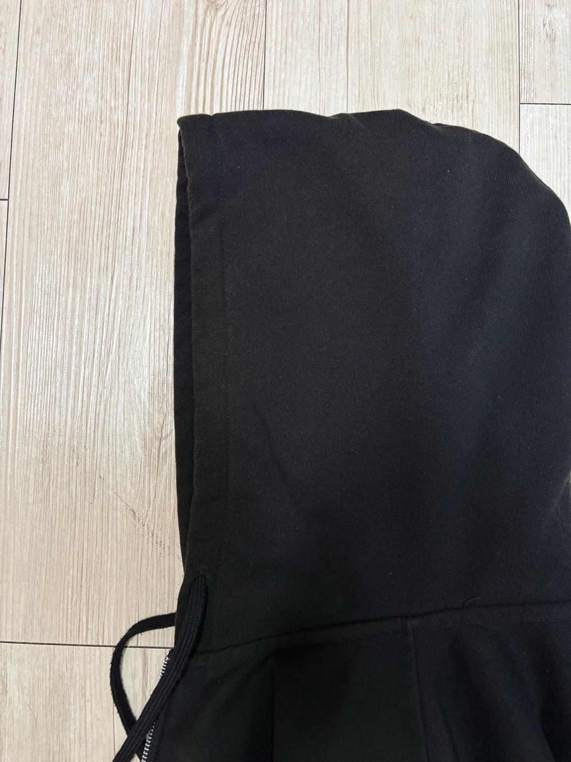 스투시 후드집업 Stussy Stock Zip Hoodie Black 상품이미지5