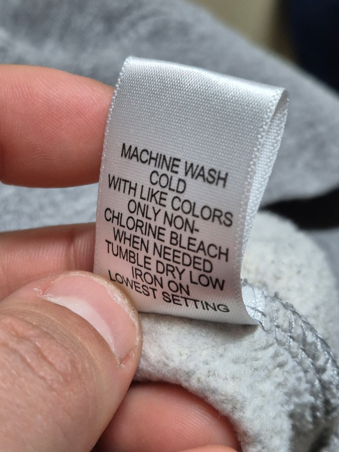 [M] 피어오브갓 에센셜 후드 그레이 회색 105 100 L 후디 상품이미지9