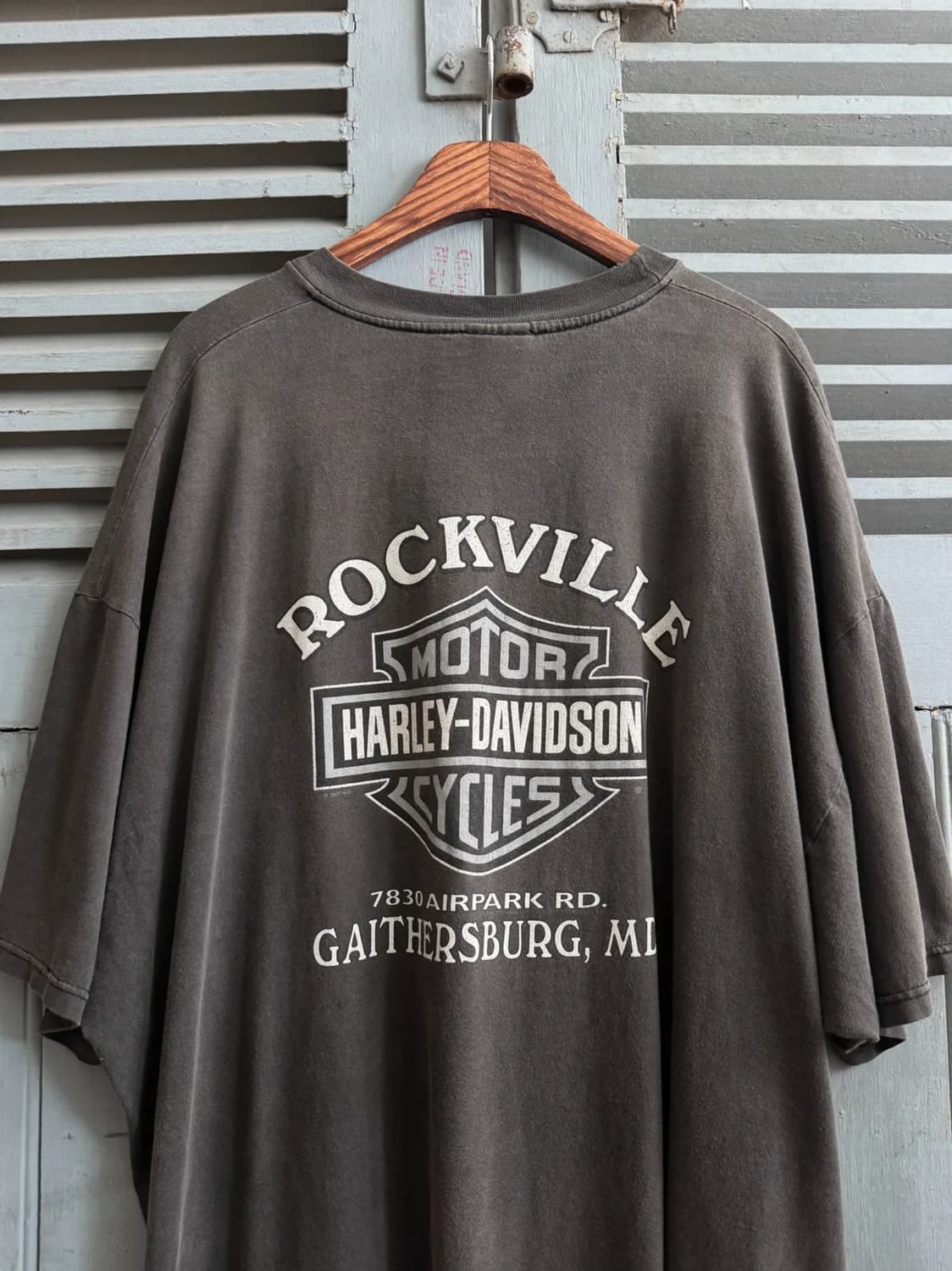 [4XL]90's 할리데이비슨 Made in USA 빈티지 페이딩 티셔츠 상품이미지1