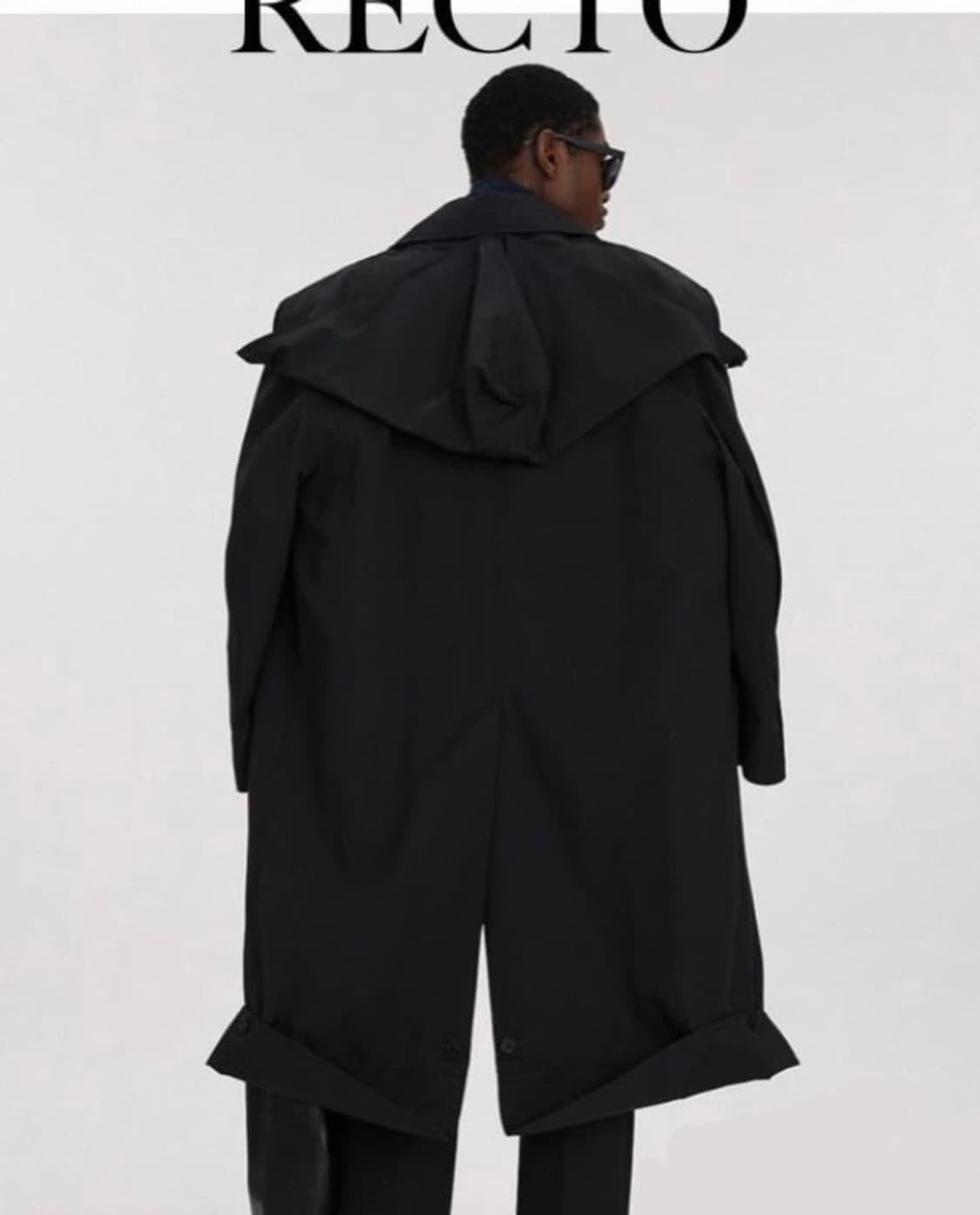 렉토 OVERSIZED MILITARY HOODED 코트 L사이즈 상품이미지1