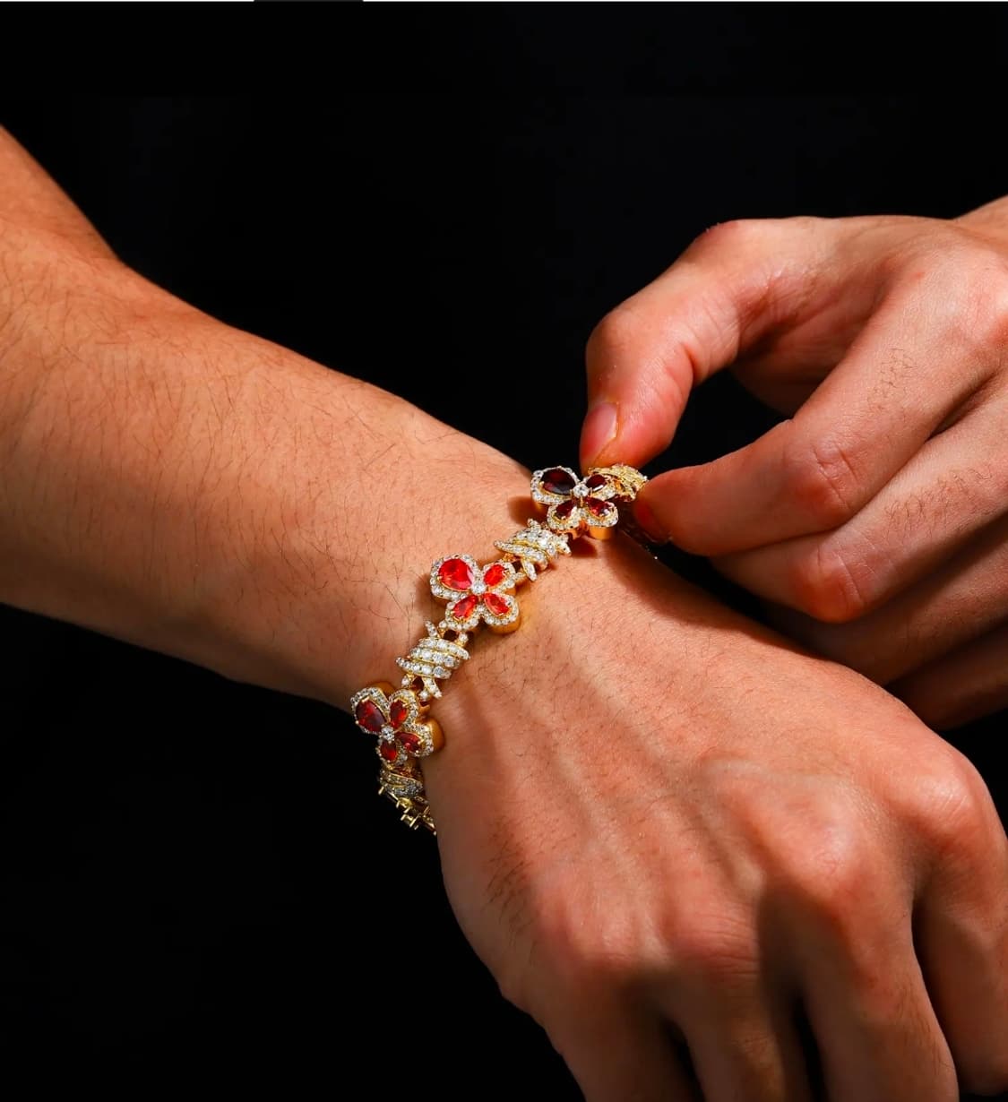 Oceanora 럭셔리 힙합 쥬얼리 페어컷 VVS 모이사 나이트 12mm 상품이미지7