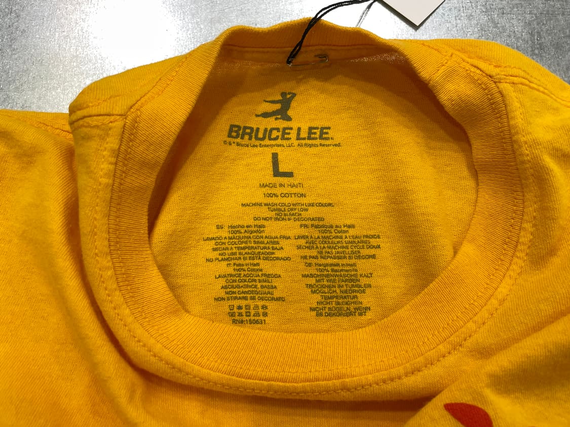 (L) Bruce lee 이소룡 빈티지 프린팅 반팔티 상품이미지10