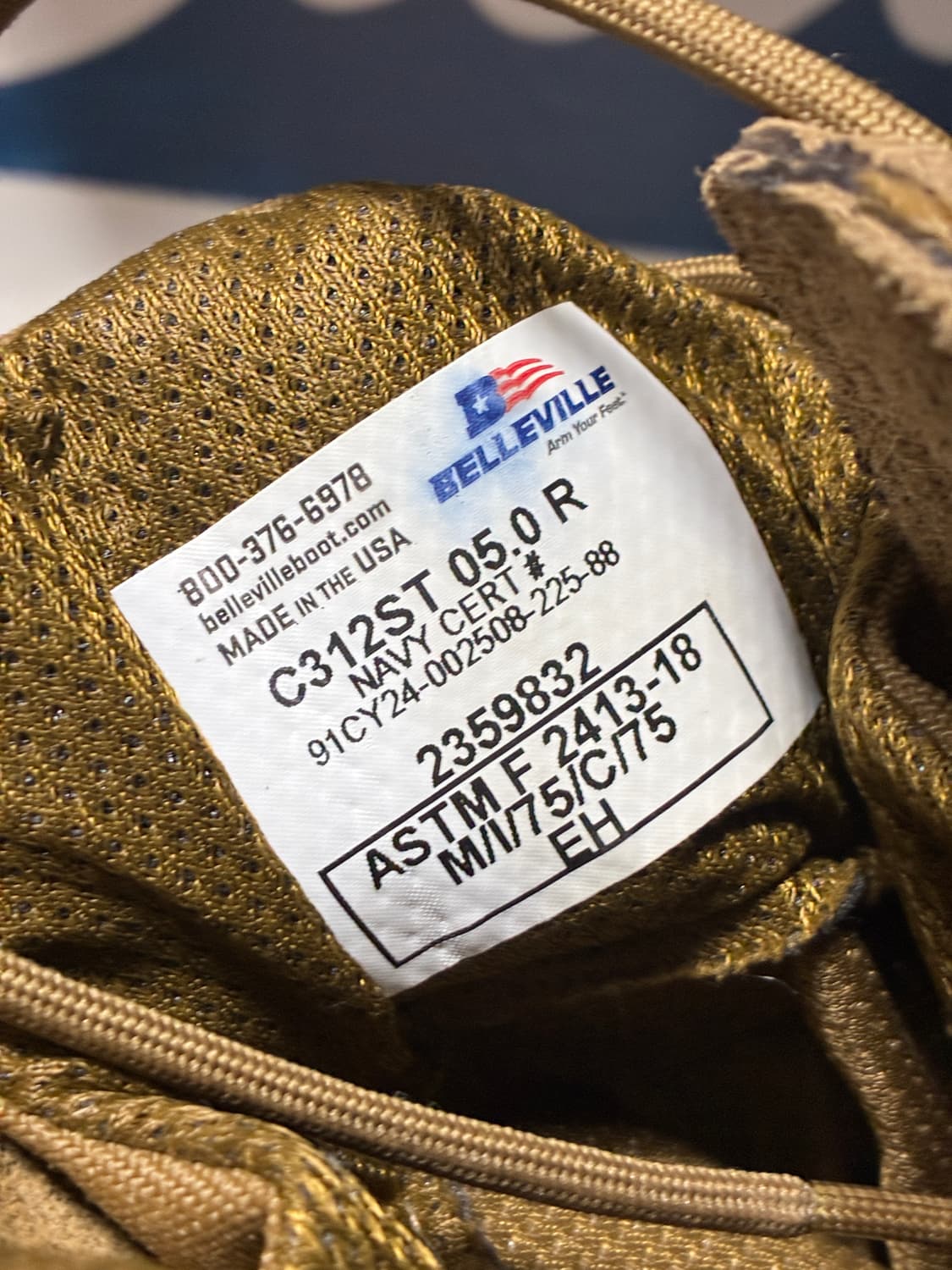 미군 베르빌 군화 상품이미지6