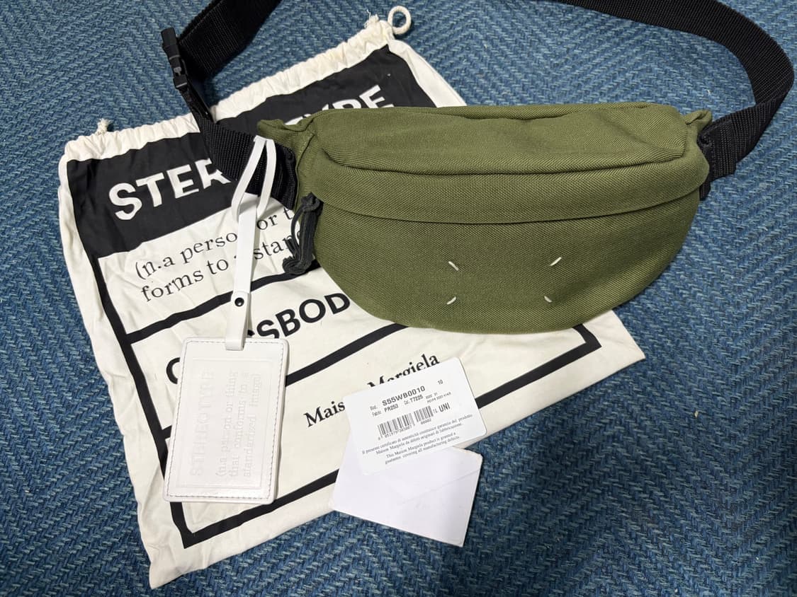 메종 마르지엘라 올리브 힙색 범백 상품이미지1