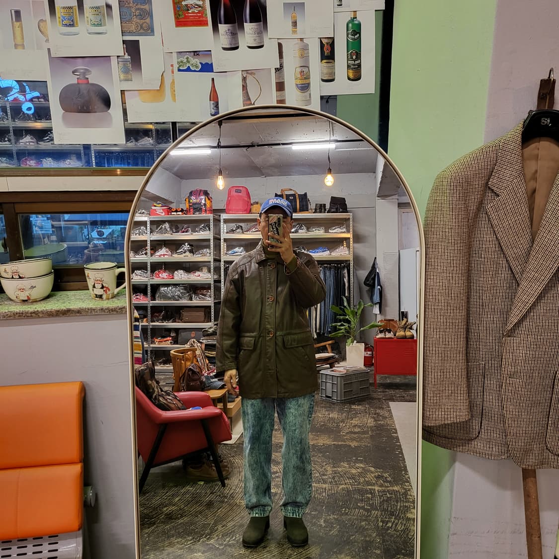 Some : body 레더 자켓 (L) 상품이미지2